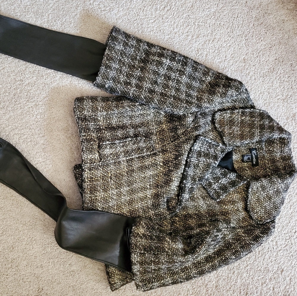 Tweed-like blazer sz.8